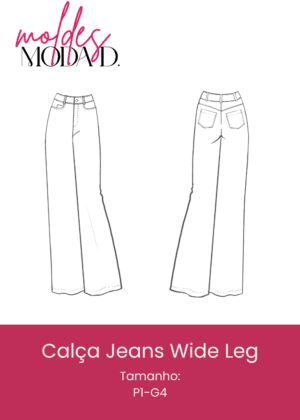 Calça Wide Leg (P1-G4)
