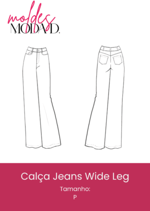 Calça Wide Leg (P)
