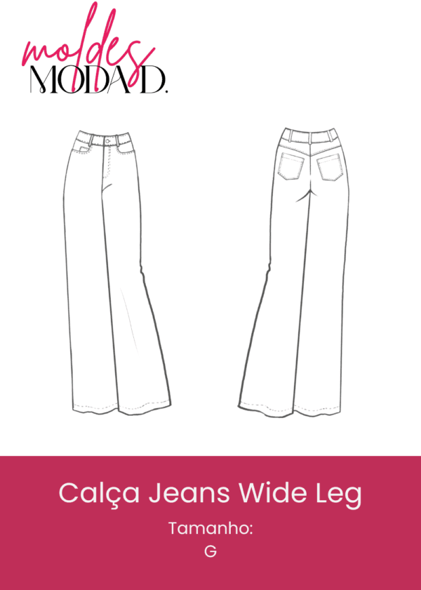 Calça Wide Leg (G)