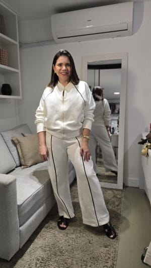 Jaqueta Bomber Raglã