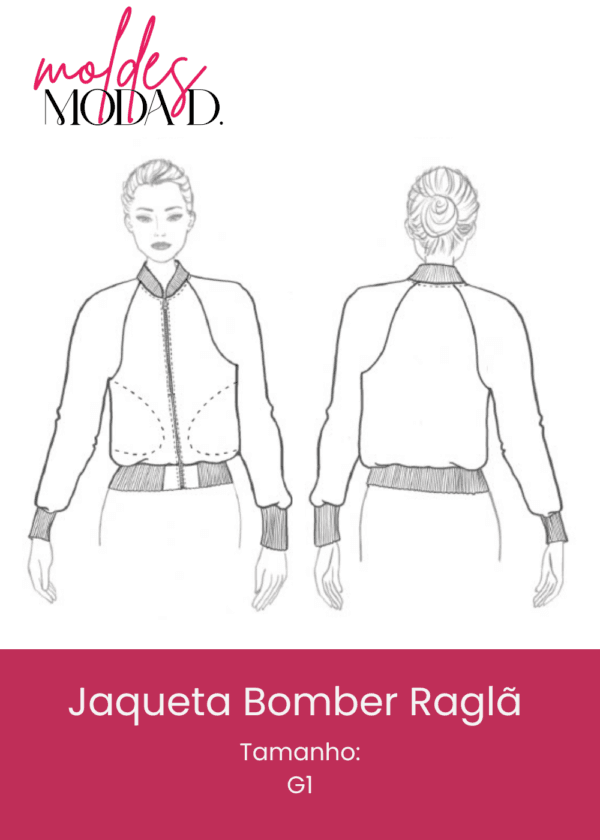 Jaqueta Bomber Raglã (G1)