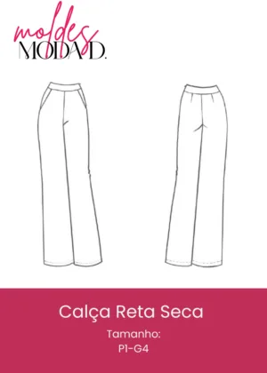 Calça Reta Seca