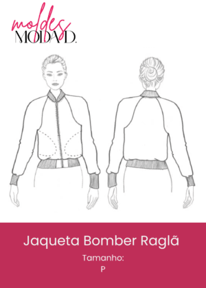Jaqueta Bomber Raglã (P)