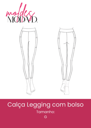 Calça Legging com Bolso (G)