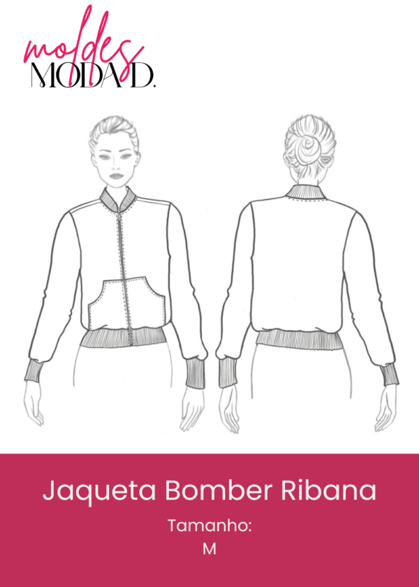 Jaqueta Bomber Ribana (M)