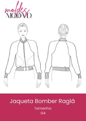 Jaqueta Bomber Raglã (G4)