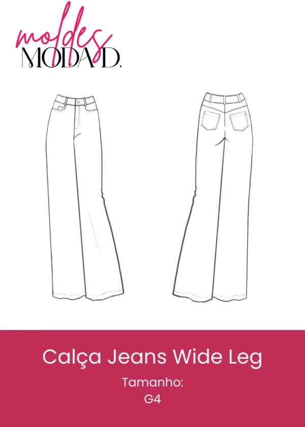 Calça Wide Leg (G4)