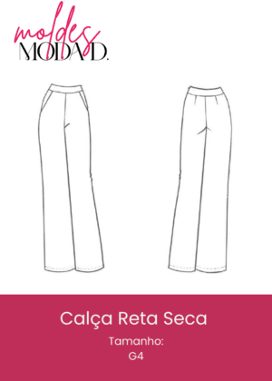 Calça Reta Seca (G4)