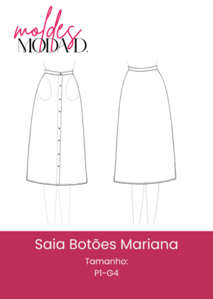 Saia Botões Mariana
