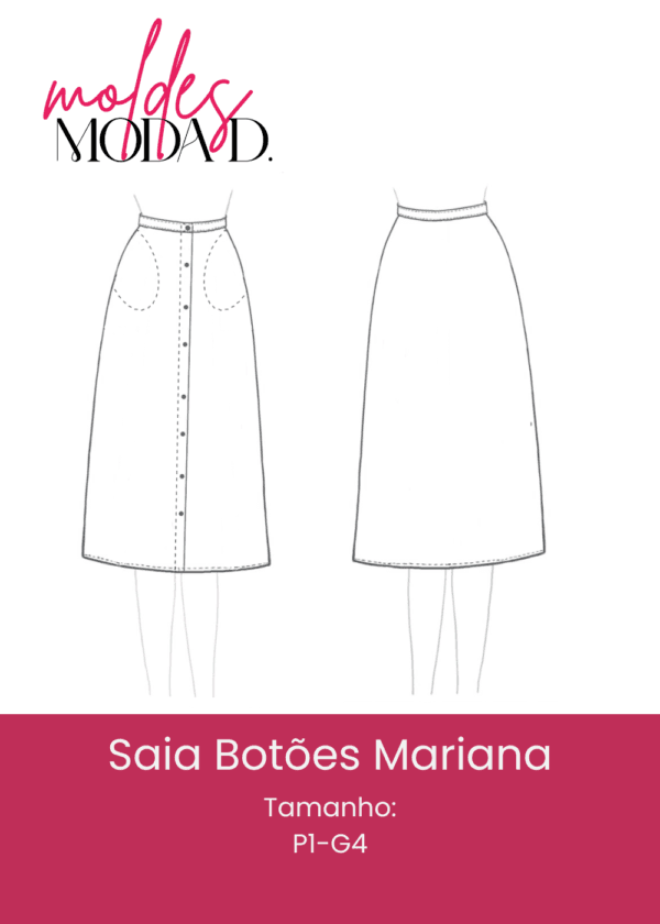 Saia Botões Mariana