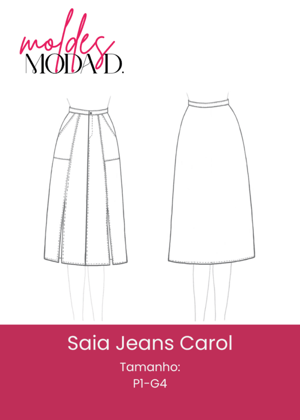 Saia Jeans Carol
